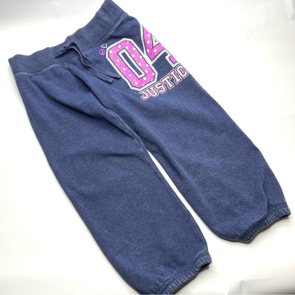 Justice Sweatpants Capri - Girls 10 - Picture 1 of 10